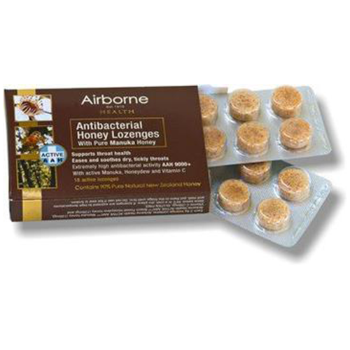 ABH Manuka & Honeydew 16 lozenges  (Airbone Honey) (4433738170402)
