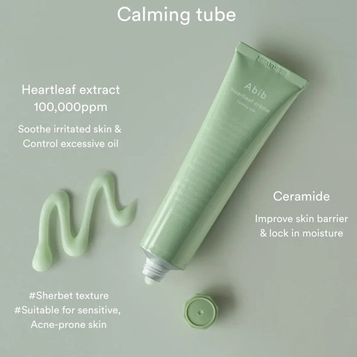 AbibAbib Heartleaf creme Calming Tube 75mlMood Arabia8809864762503