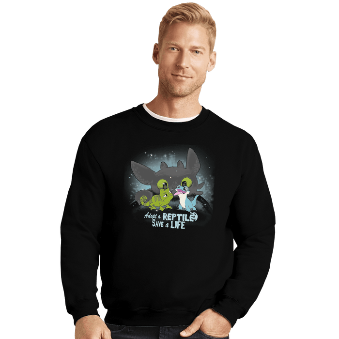 Crewneck Sweater, Unisex / Small / Black