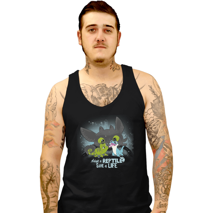 Tank Top, Unisex / Small / Black