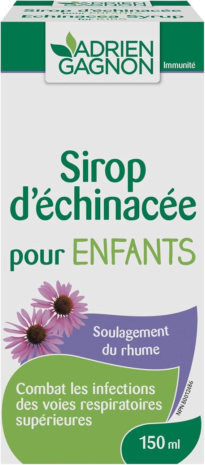 Adrien Gagnon Echinacea Syrup For Kids 150 ML - Makkah Pharmacy