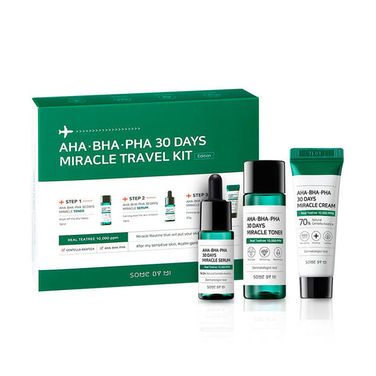 SOME BY MI AHA BHA PHA 30 Days Miracle Travel Kit Nudie Glow Australia