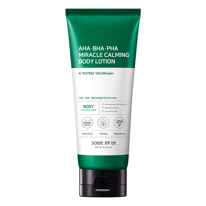 SOME BY MI AHA BHA PHA Miracle Calming Body Lotion Nudie Glow Australia