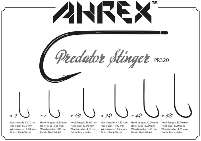Ahrex Pr320 Predator Stinger Hook