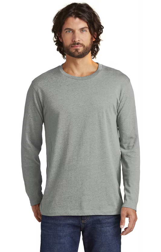ALTERNATIVE-JERSEY BLENDED LONG SLEEVE - HEATHER GRAY