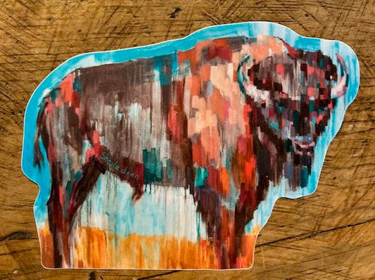 American Bison Sticker
