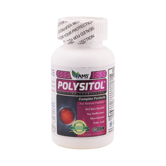 AMS Polysitol Female Fertility Supplement, 90 caplets - Makkah Pharmacy