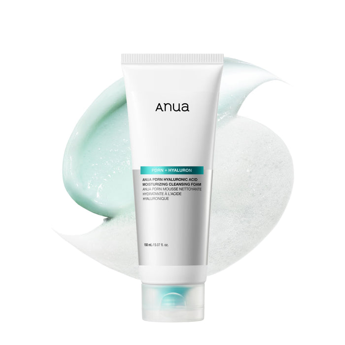 Anua PDRN Hyaluronic Acid Moisturizing Cleansing Foam 150ml
