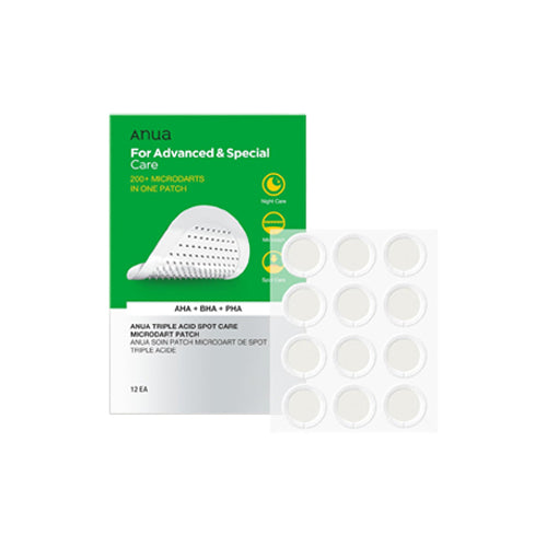 Anua Triple Acid Spot Care Microdart Patch 12