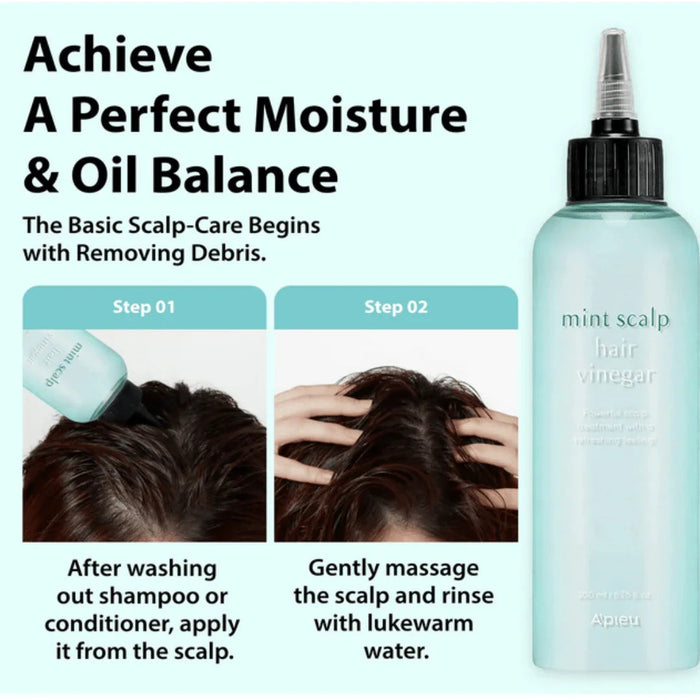 A’PIEUA’PIEU Mint Scalp Hair Vinegar 200mlMood Arabia8809643538664