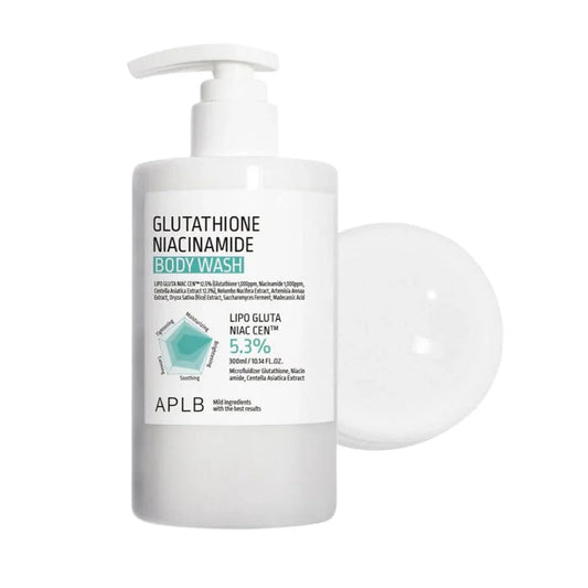 APLBAPLB Glutathione Niacinamide Body wash 300mlMood Arabia8809874682730