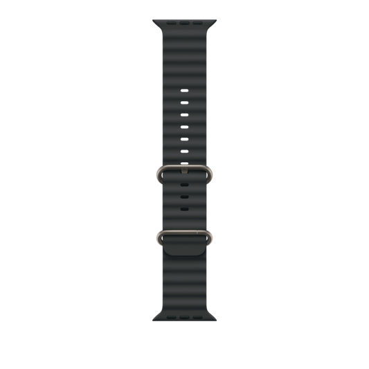 Apple 49mm Black Ocean Band - Natural Titanium Finish - MXTL3AM/A (2024)