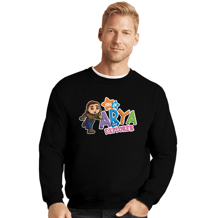 Crewneck Sweater, Unisex / Small / Black