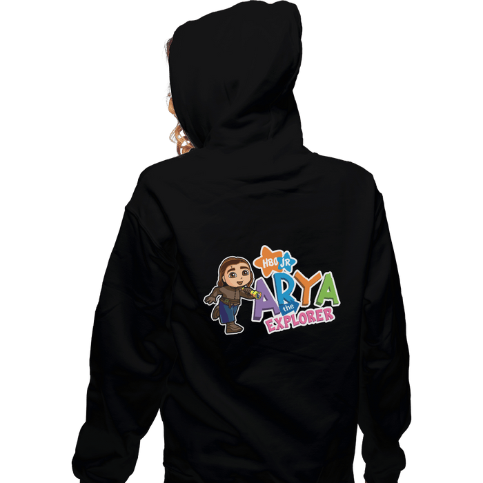 Zippered Hoodies, Unisex / Small / Black