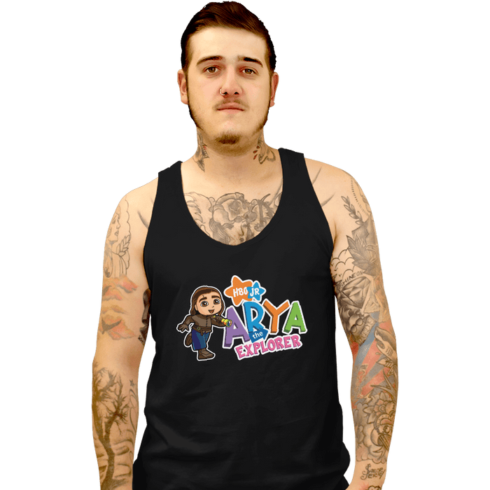 Tank Top, Unisex / Small / Black