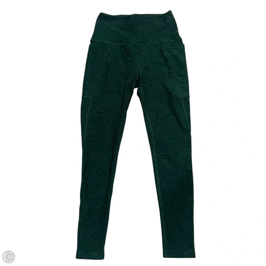 Athletic Leggings By Beyond Yoga In Green, Size: 4