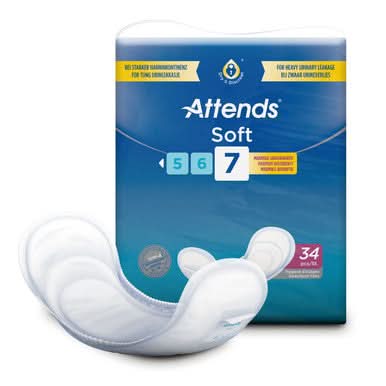 Attends Soft Pads 7 34 Pack