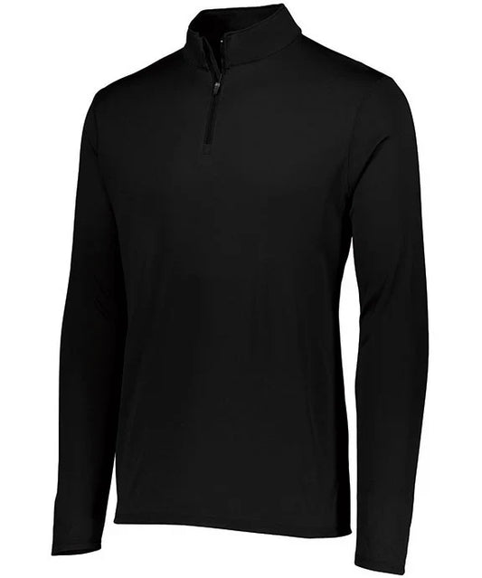 AUGUSTA SPORTSWEAR - BLACK - 1/4 ZIP  *