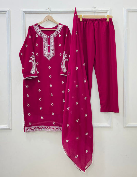 Aurora 3PC (Chiffon) D-498