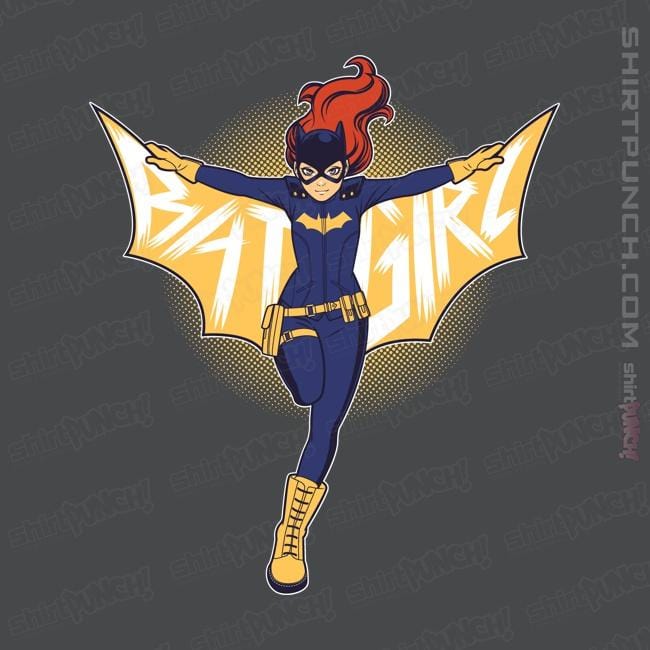 Shirts Magnets / 3"x3" / Charcoal Bat Girl