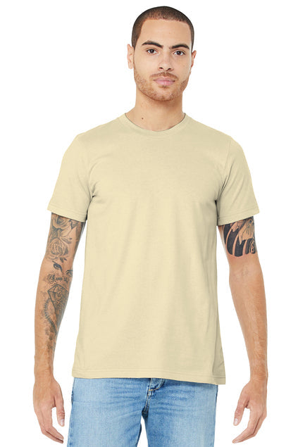 BELLA CANVAS - T-SHIRT  - HEATHER SOFT CREAM