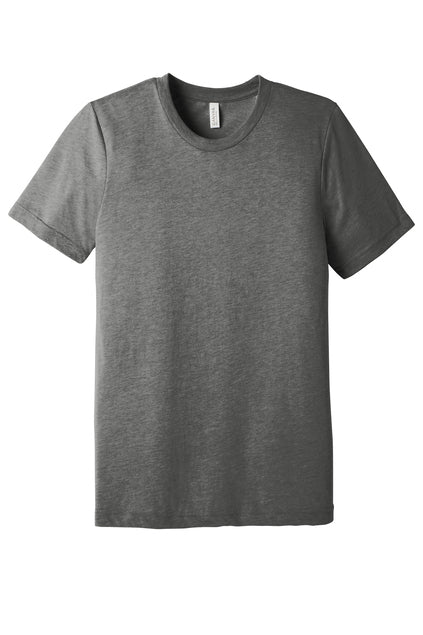 BELLA CANVAS- GREY TRIBLEND TSHIRT WOMENS
