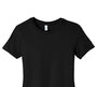BELLA CANVAS- SLIM FIT-WOMEN'S - BLACK T-SHIRT