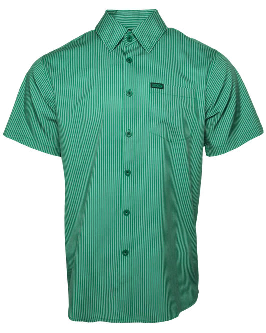 Benny Triple Stripe Short Sleeve - Green