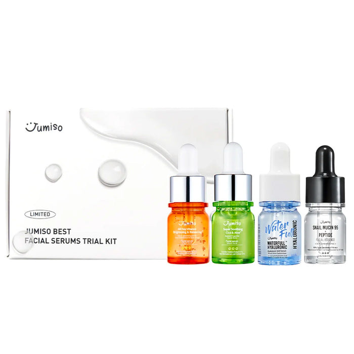 Jumiso Best Facial Serum Trial Kit Nudie Glow Australia