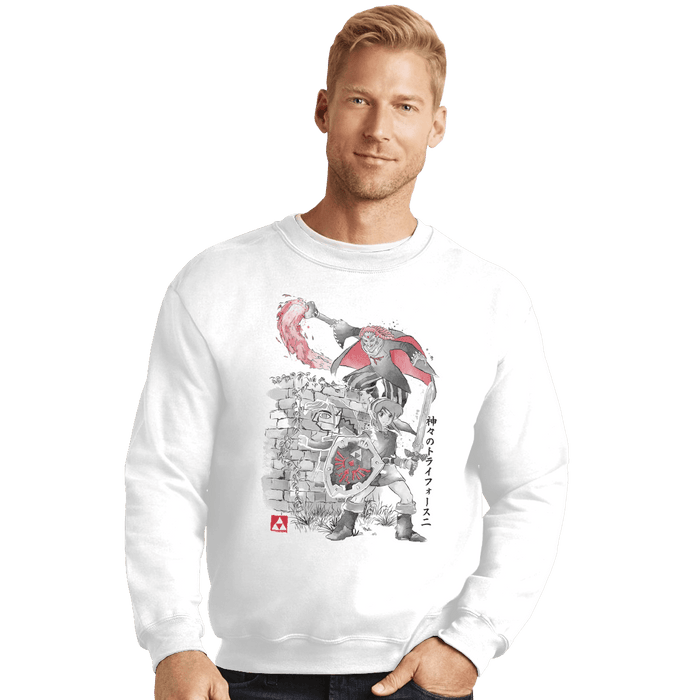 Crewneck Sweater, Unisex / Small / White