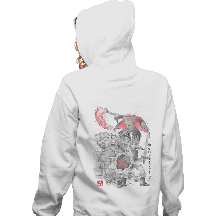 Zippered Hoodies, Unisex / Small / White
