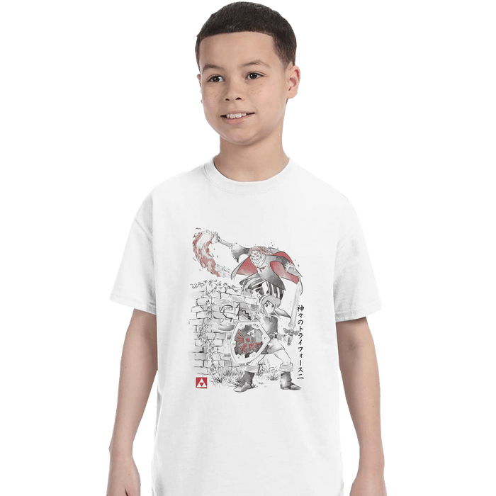 Shirts T-Shirts, Youth / XL / White Between Worlds Sumi-e