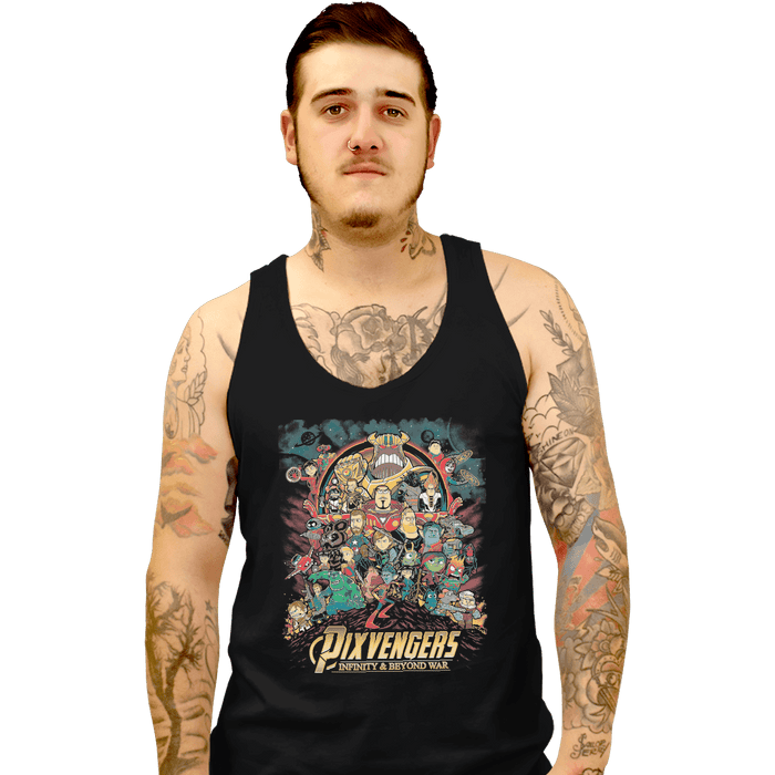 Tank Top, Unisex / Small / Black