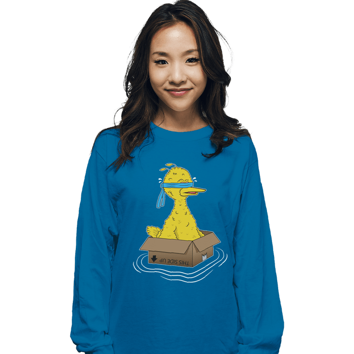 Long Sleeve Shirts, Unisex / Small / Sapphire