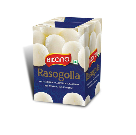 Bikano by Bikanervala Rasogolla 1kg (2.2 LBS)