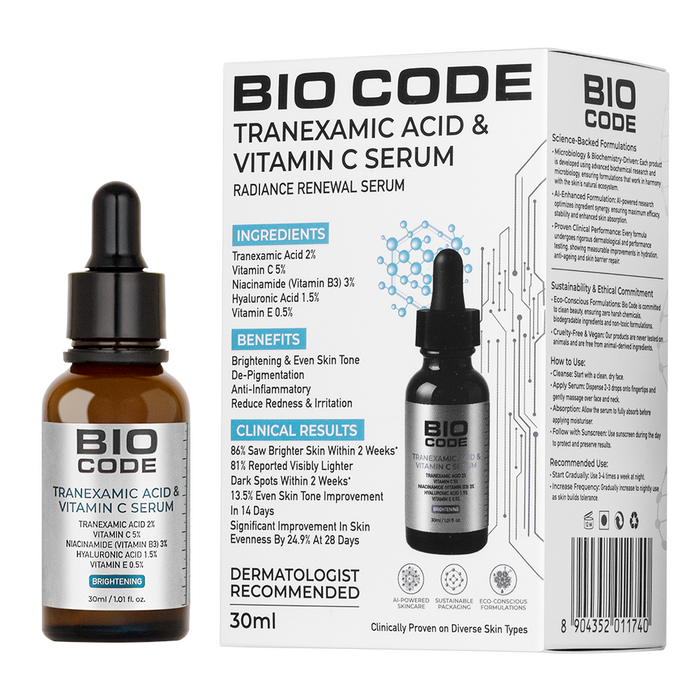Bio Code Radiance Renewal Serum – AI-Enhanced Brightening Precision