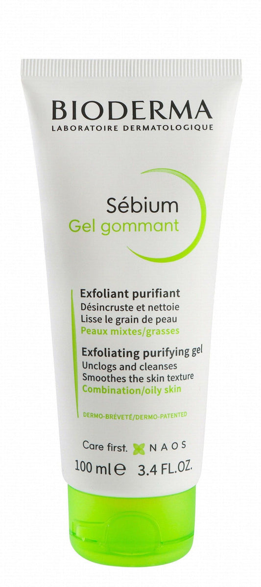 Bioderma Sebium Hypoallergenic Exfoliating & Purifying Facial Gel, 100ml - Makkah Pharmacy