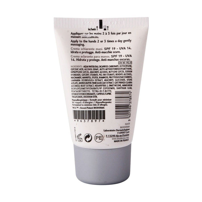Bioderma White Objective Lightening Hand Cream, 50ml - Makkah Pharmacy