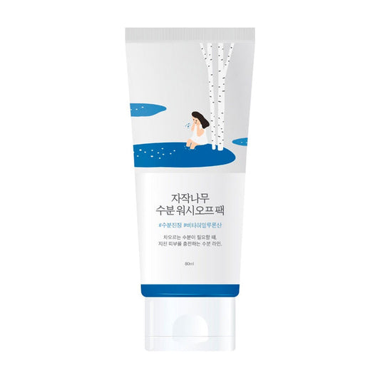 Round Lab Birch Juice Moisturizing Washoff Pack Nudie Glow Australia
