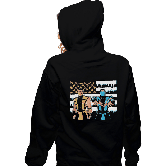 Zippered Hoodies, Unisex / Small / Black