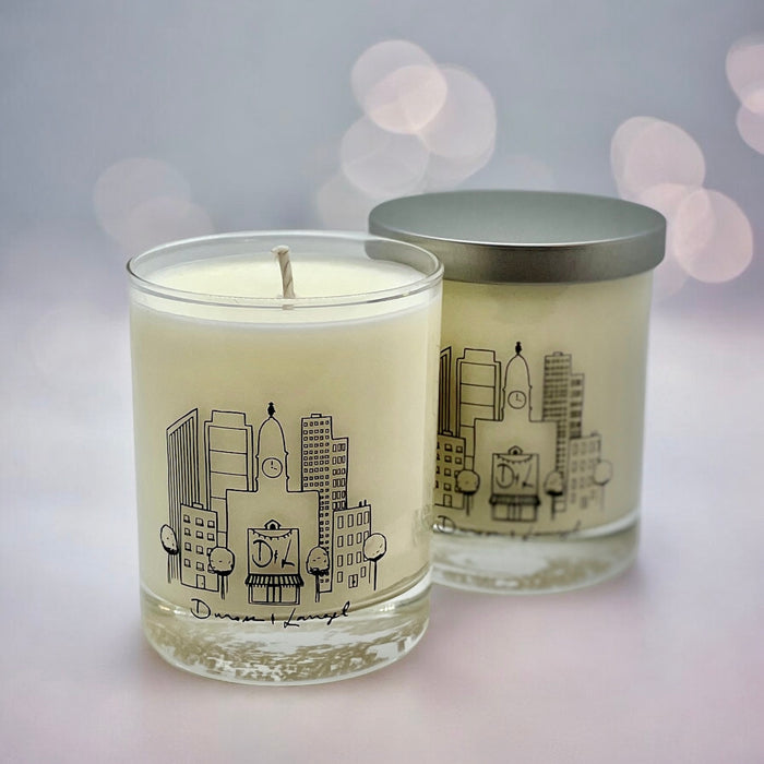Black Pepper Candle - Philadelphia Skyline Glass