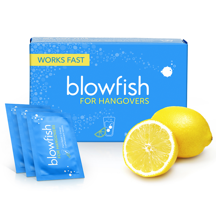 Blowfish for Hangovers - Fast Hangover Relief in 15 Minutes | Headache Relief, Energy