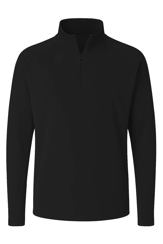 BLUE GENERATION - BLACK - WOMENS 1/4 ZIP PULLOVER *