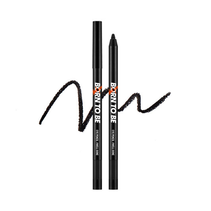 A'Pieu Born To Be Madproof Eye Pencil (#01 MATTE BLACK) Nudie Glow Australia