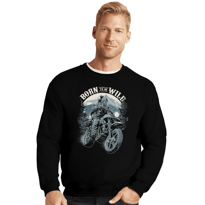 Crewneck Sweater, Unisex / Small / Black