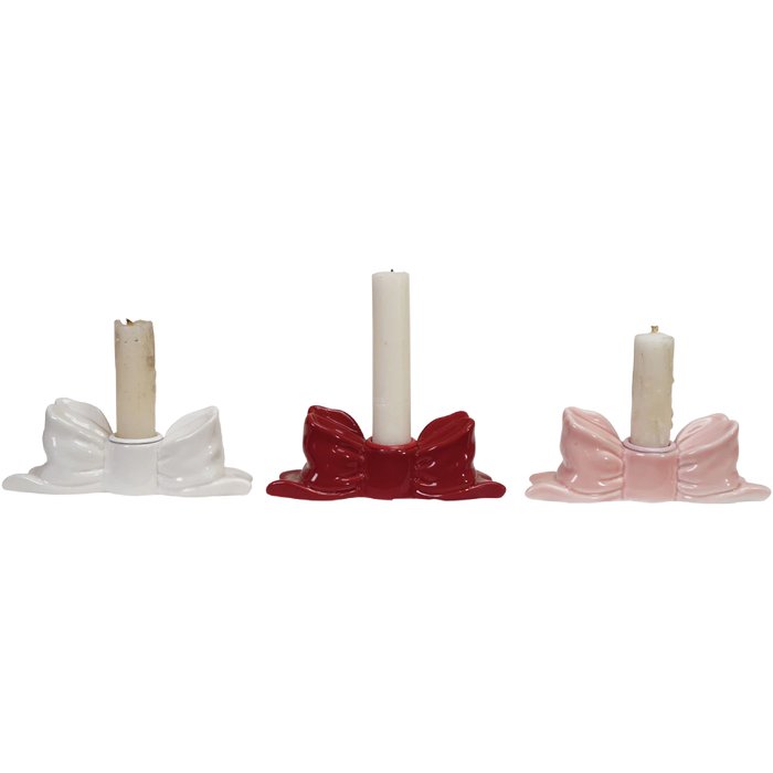 Bow Candle Holder