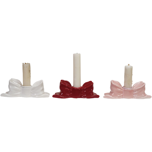 Bow Candle Holder