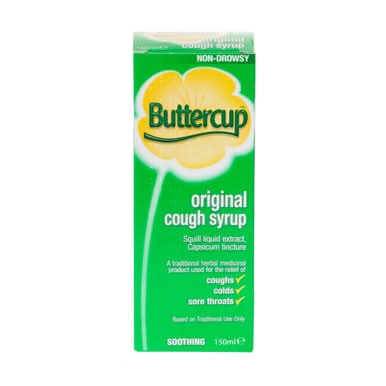 Buttercup Original Cough Syrup 150ml