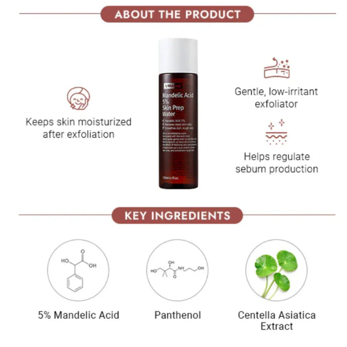 By WishtrendBy Wishtrend Mandelic Acid 5% Skin Prep Water 120mlMood Arabia8809572890352