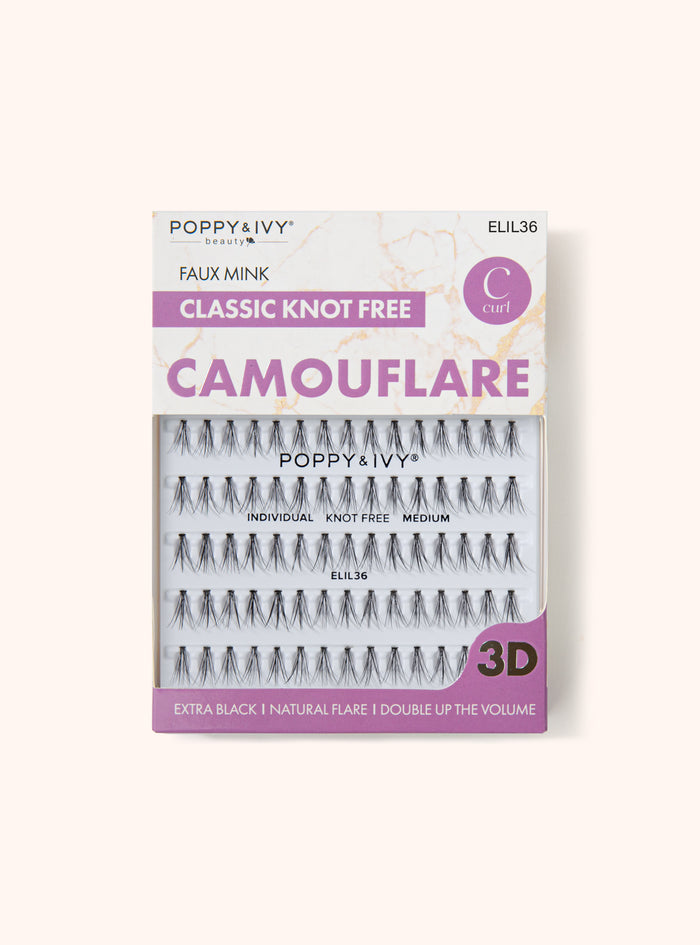 Camouflare Classic Knot Free Individual Lash - elil-37-long